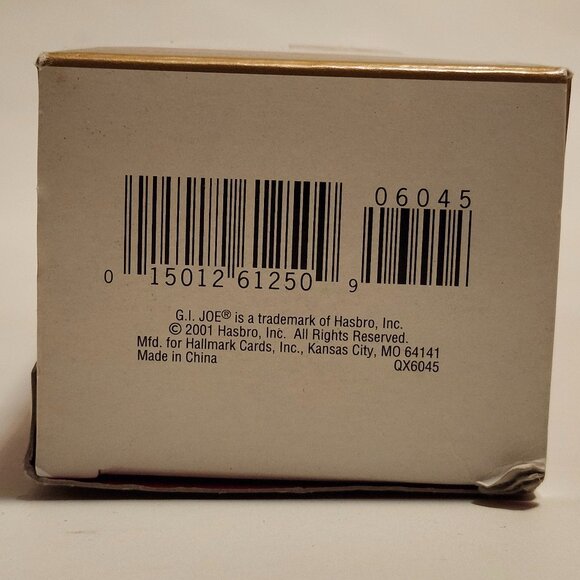 2001 Hallmark Keepsake G.I. Joe Fighter Pilot ornament - Picture 13 of 13